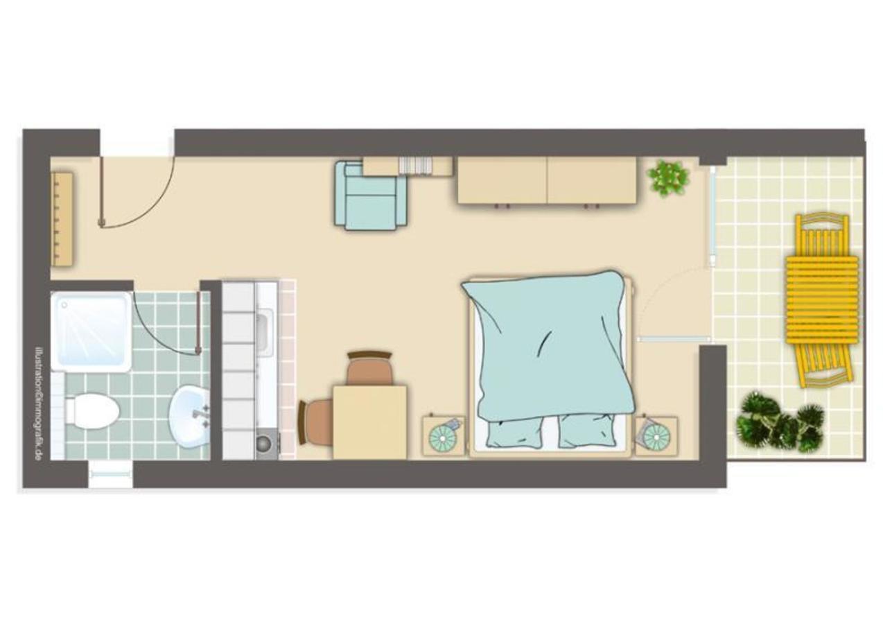 Apartamento Yachthafenresidenz Ostseebad Kühlungsborn Habitación foto